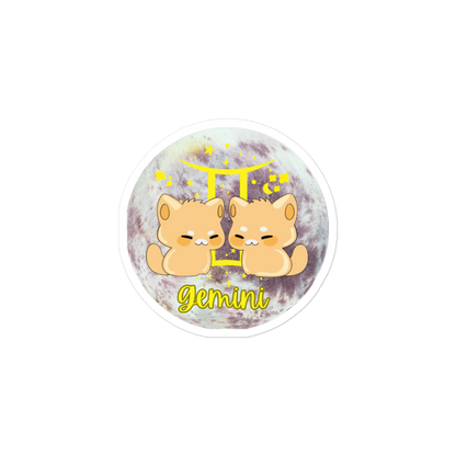 Star Sign Cat Planet Sticker