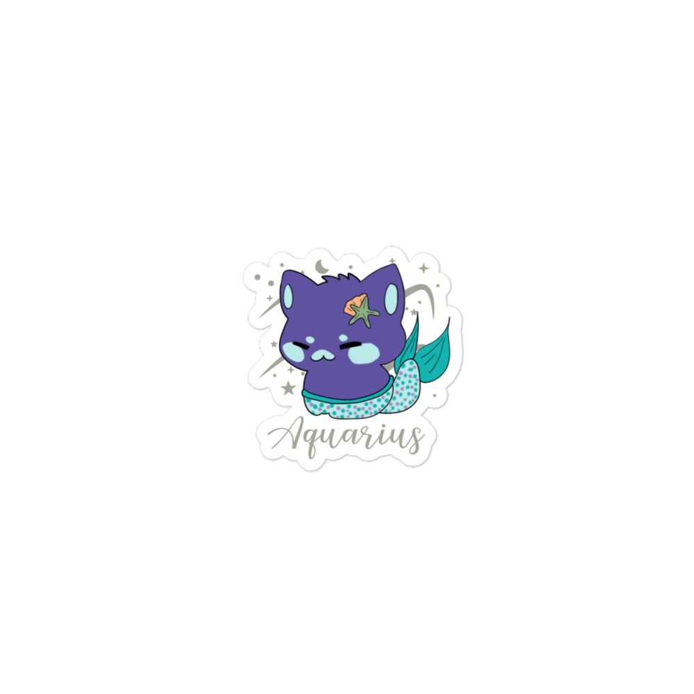 Star Sign Cat Sticker