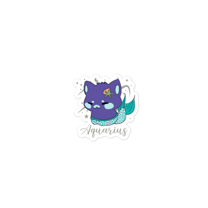 Star Sign Cat Sticker