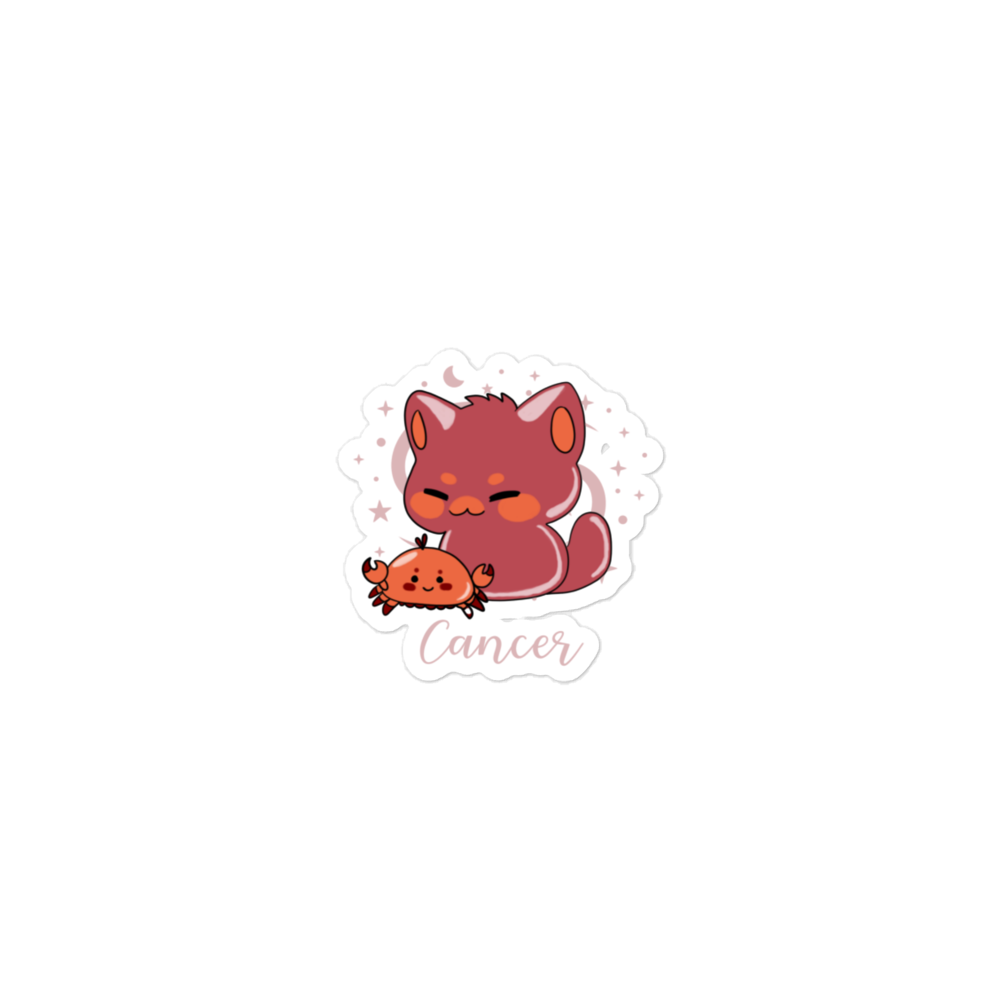 Star Sign Cat Sticker