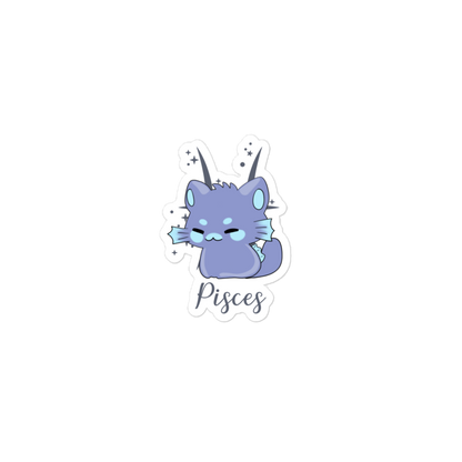 Star Sign Cat Sticker