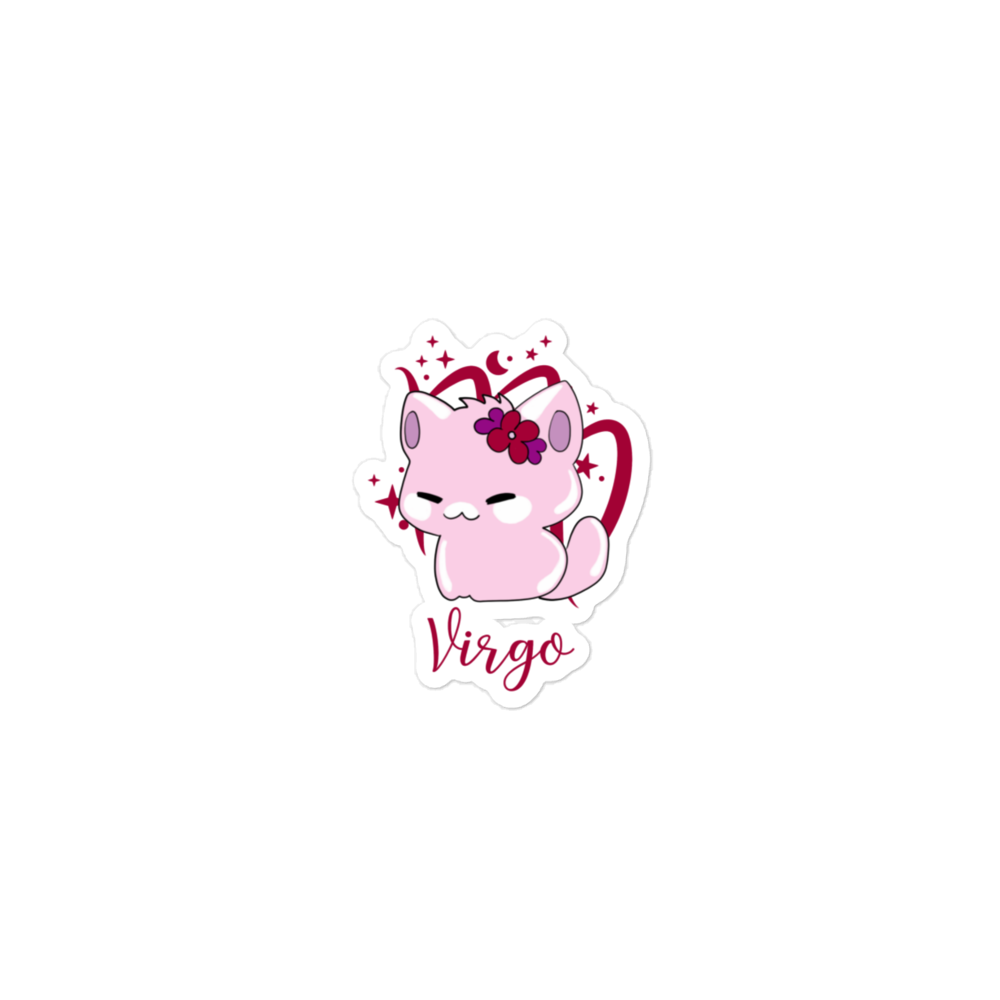 Star Sign Cat Sticker