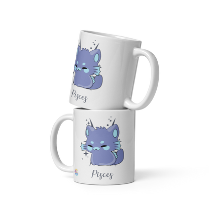 Star Sign Cat Cup